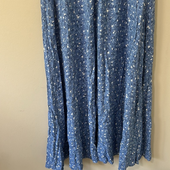 Reformation Blue Floral Midi Dress - Picture 10 of 16